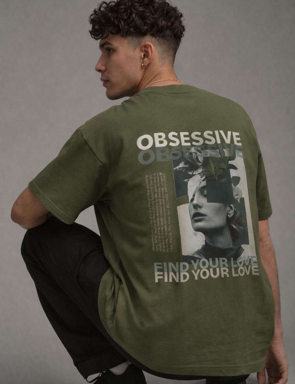 Obsessive Oversized Classic T-Shirt