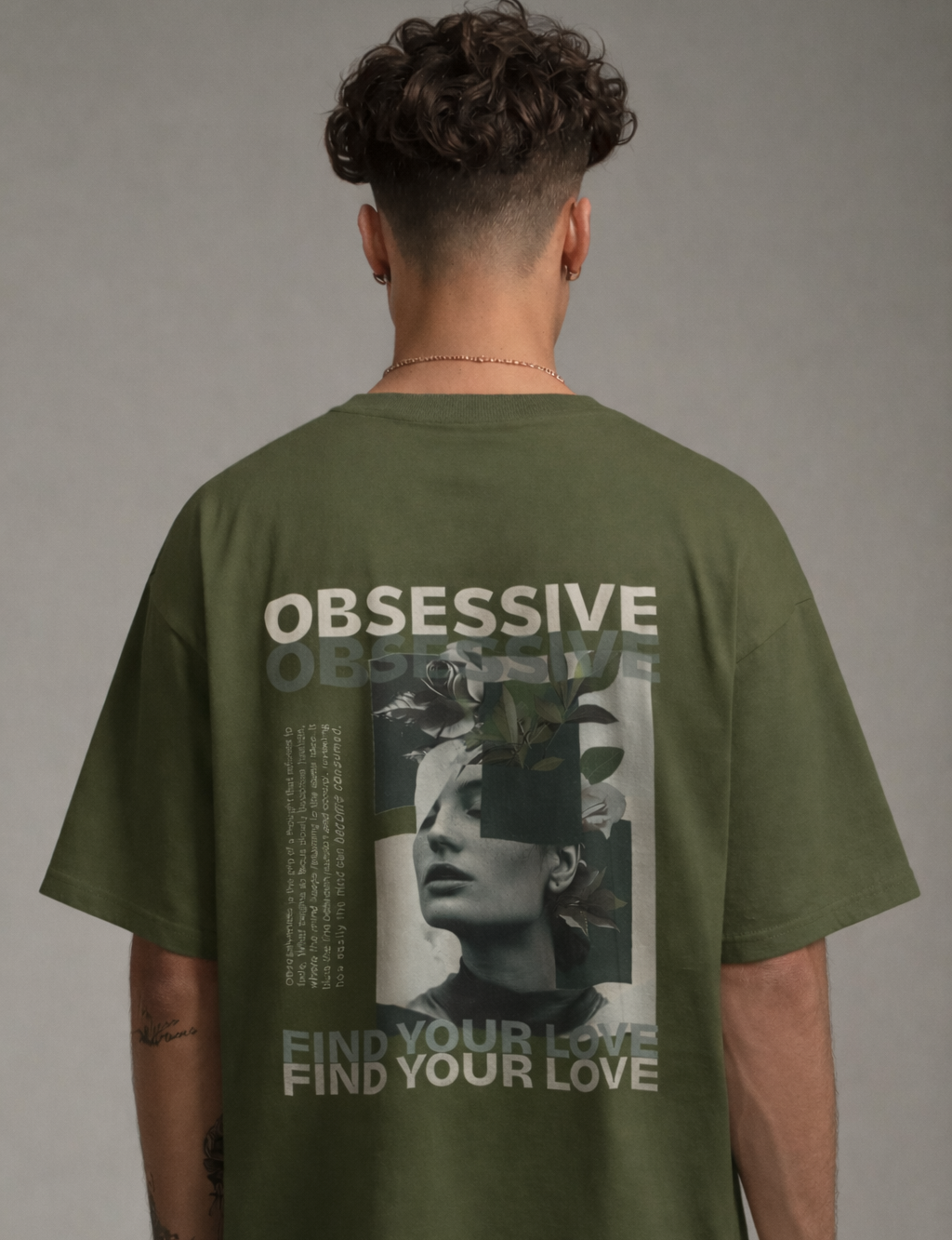 Obsessive Oversized Classic T-Shirt