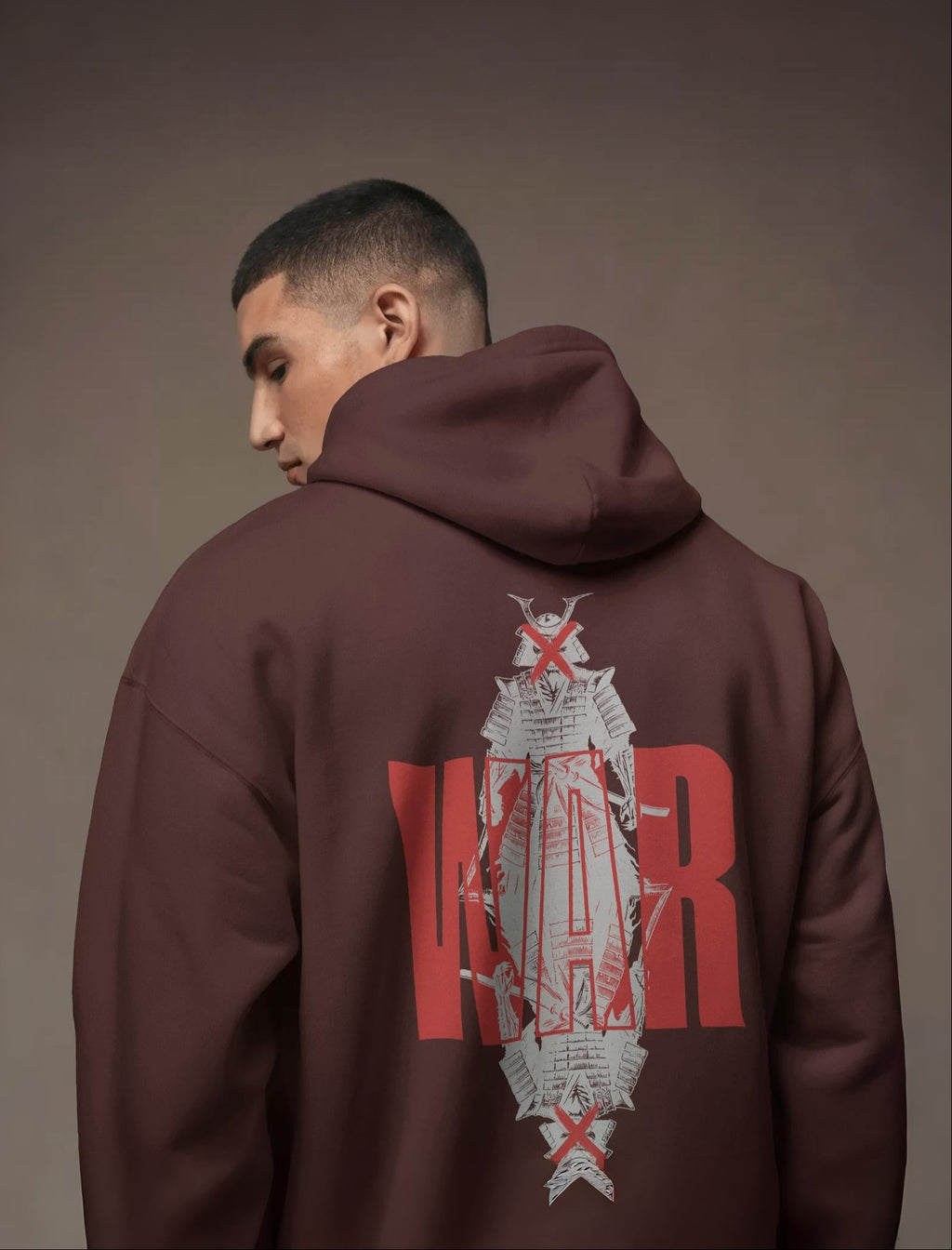 War Oversized Unisex Hoodie